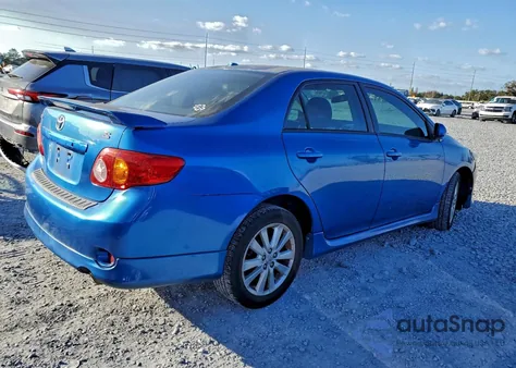 2010 Toyota Corolla Base z USA, uszkodzony, nr VIN 2T1BU4EE5AC430218